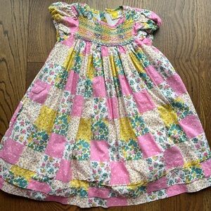 Mini Boden Patchwork Kids Dress